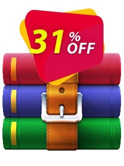 31% OFF WinRAR, verified