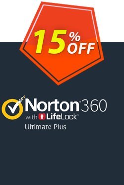 15% OFF Norton 360 with LifeLock Ultimate Plus Coupon code