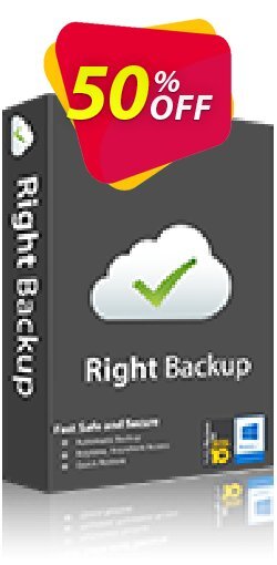 50% OFF Right Backup, verified