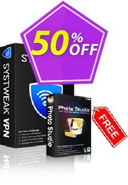 50% OFF Systweak VPN - 12 Months Plan  Coupon code