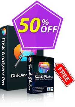 50% OFF Disk Analyzer Pro - 5 computers license  Coupon code