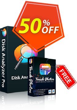 50% OFF Disk Analyzer Pro - 5 computers license  Coupon code