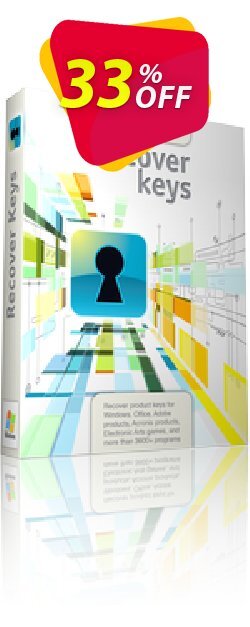 33% OFF Recover Keys Coupon code