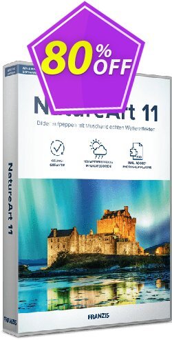 80% OFF NatureArt 11 Coupon code