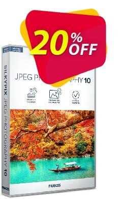 20% OFF SILKYPIX 10 JPEG Photography Coupon code