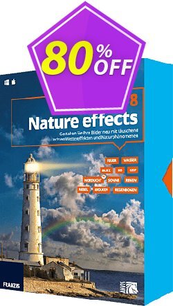 15% OFF Nature effects 8, verified