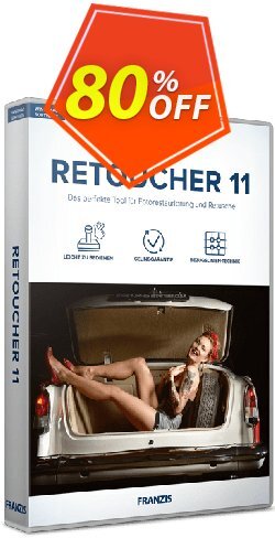 80% OFF Retoucher 11 Coupon code