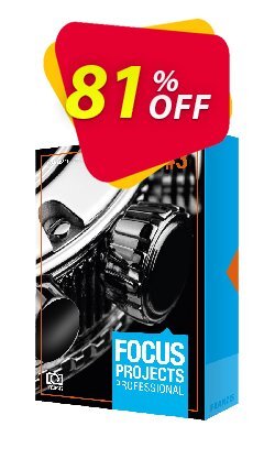 81% OFF FOCUS projects 3 Pro Coupon code