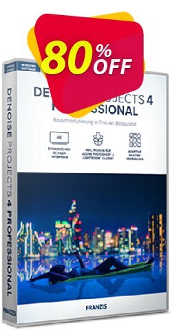 80% OFF DENOISE projects 4 Pro Coupon code