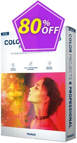 80% OFF COLOR projects 6 Pro Coupon code