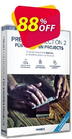 88% OFF Franzis SHARPEN Preset Collection #2 Coupon code