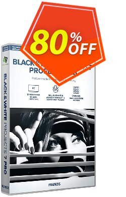 80% OFF BLACK & WHITE projects 7 PRO Coupon code