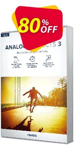 80% OFF ANALOG projects 3 Pro Coupon code
