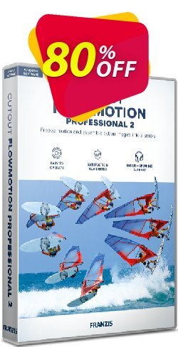 80% OFF CutOut Flowmotion 2 Professional Coupon code