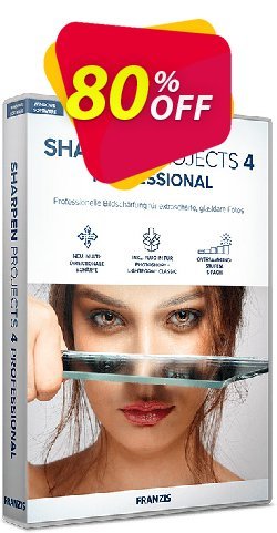 80% OFF SHARPEN projects 4 Pro Coupon code
