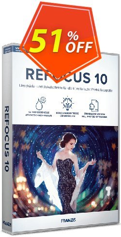 51% OFF Refocus 10 Coupon code