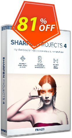 80% OFF SHARPEN projects 4 Pro, verified