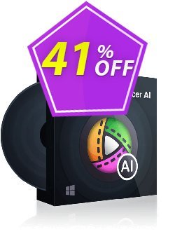 41% OFF DVDFab Enlarger AI for MAC - 1 year License  Coupon code