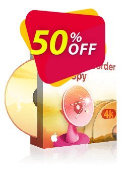 50% OFF DVDFab 4K Recorder Copy for MAC Coupon code