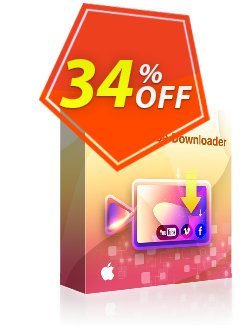 34% OFF StreamFab Youtube Downloader for MAC - 1 Month  Coupon code