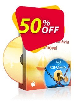 50% OFF DVDFab Blu-ray Cinavia Removal for MAC Coupon code