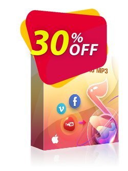 30% OFF StreamFab YouTube to MP3 for MAC - 1 Month  Coupon code