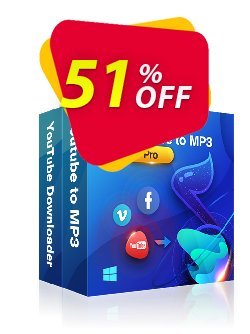 51% OFF StreamFab YouTube Downloader PRO Coupon code
