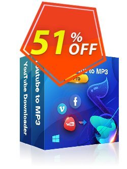 51% OFF StreamFab YouTube Downloader PRO Coupon code