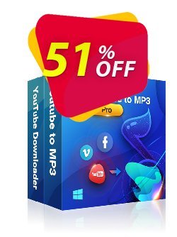 51% OFF StreamFab YouTube Downloader PRO Lifetime Coupon code