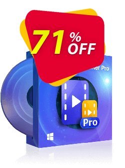 71% OFF DVDFab Video Converter PRO - 1 year License  Coupon code