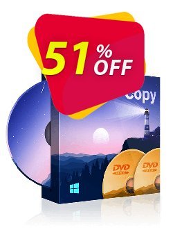 51% OFF DVDFab DVD Copy - 1 year license  Coupon code