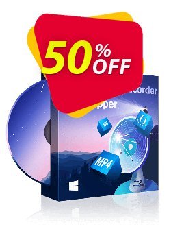 50% OFF DVDFab Blu-ray Recorder Ripper Coupon code