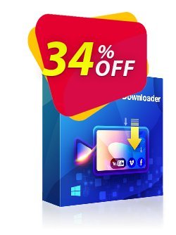 34% OFF StreamFab Youtube Downloader - 1 Month  Coupon code