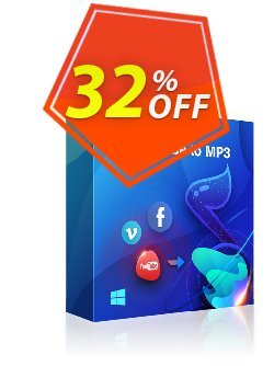 32% OFF StreamFab YouTube to MP3 Coupon code