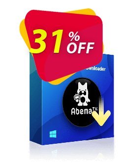 31% OFF StreamFab AbemaTV Downloader - 1 year License  Coupon code