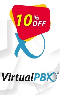 10% OFF VirtualPBX Enterprise - Unlimited Minutes  Coupon code