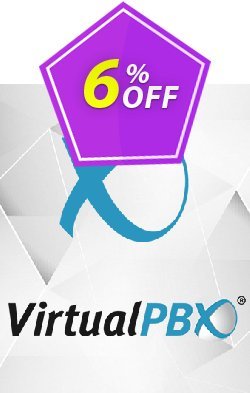 6% OFF VirtualPBX 300 - Unlimited Users  Coupon code