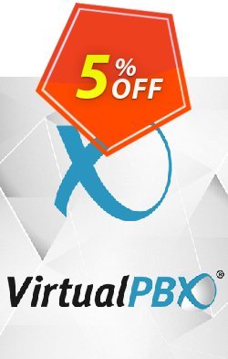 5% OFF VirtualPBX 1000 - Unlimited Users Coupon code