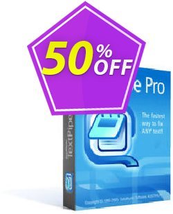 50% OFF TextPipe Pro MultiCPU/App Server License - +1 Yr Maint  Coupon code