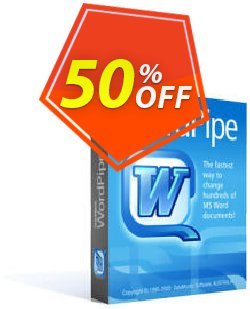 50% OFF WordPipe Lite  - +1 Yr Maintenance  Coupon code
