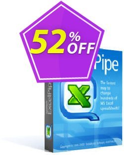 ExcelPipe Lite  - +1 Yr Maintenance  Coupon discount Coupon code ExcelPipe Lite  (+1 Yr Maintenance) - ExcelPipe Lite  (+1 Yr Maintenance) offer from DataMystic