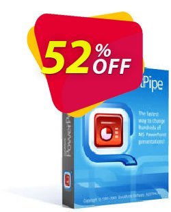 PowerPointPipe Lite  - +1 Yr Maintenance  Coupon discount Coupon code PowerPointPipe Lite  (+1 Yr Maintenance) - PowerPointPipe Lite  (+1 Yr Maintenance) offer from DataMystic