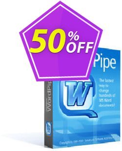 50% OFF WordPipe Lite Portable - +1 Yr Maintenance  Coupon code