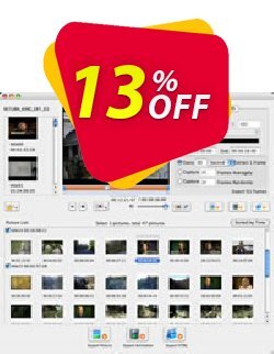 13% OFF Xilisoft DVD Snapshot for Mac Coupon code