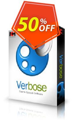 50% OFF Verbose Text to Speech Software Coupon code