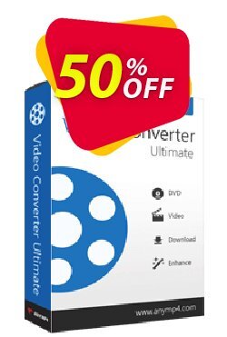 50% OFF Any Video Converter Ultimate Coupon code