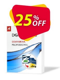 AutoDWG DGN to DWG Converter Pro Coupon discount 25% AutoDWG (12005) - 10% Discount from AutoDWG (12005)