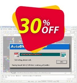 30% OFF AutoDWG PDF to DWG Converter SERVER Coupon code