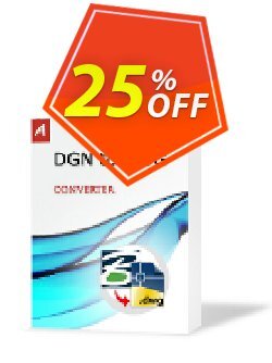 AutoDWG DGN to DWG Converter server license Coupon discount 25% AutoDWG (12005) - 10% Discount from AutoDWG (12005)