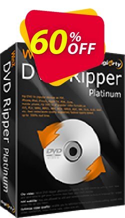 60% OFF WinX DVD Ripper Platinum Lifetime Coupon code